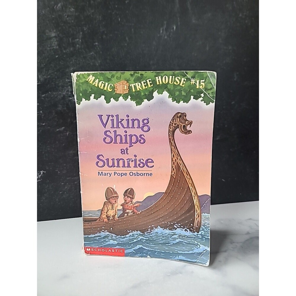 Viking Ships At Sunrise By Mary Pope Osborne Paperback